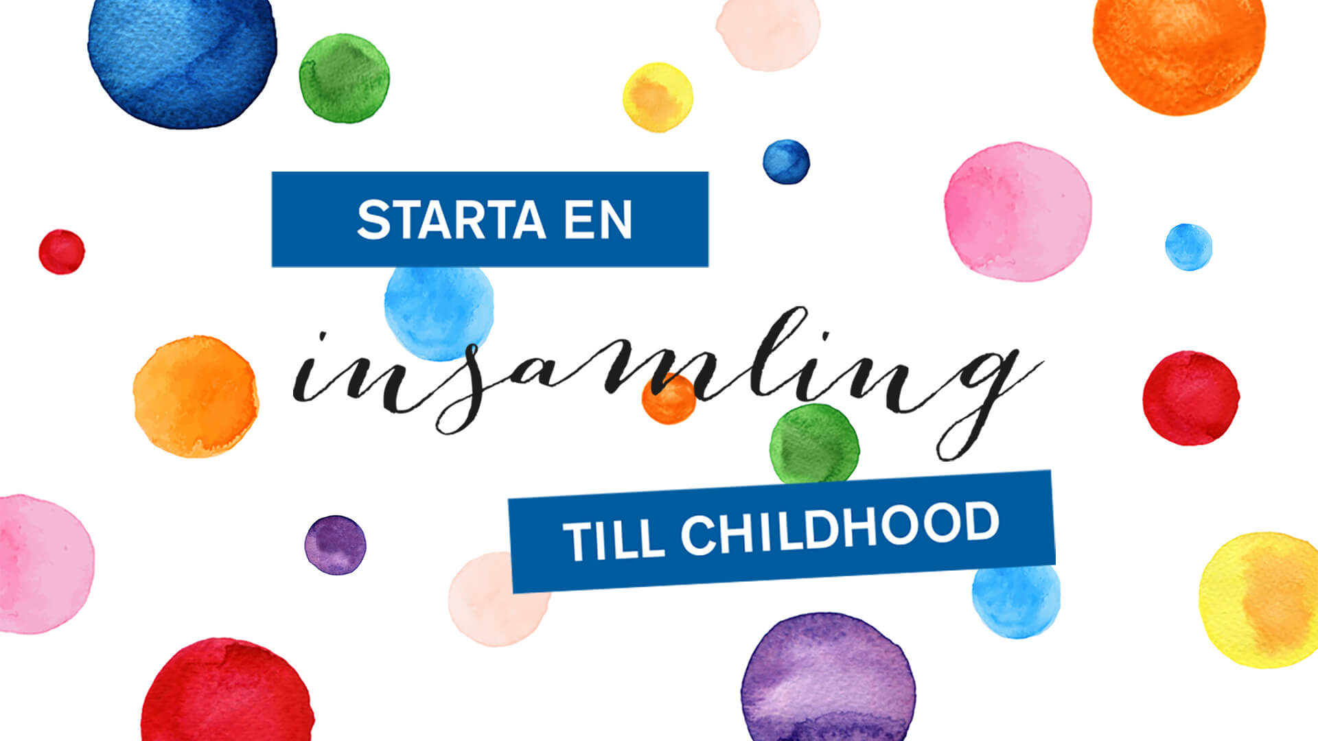 starta en egen insamling