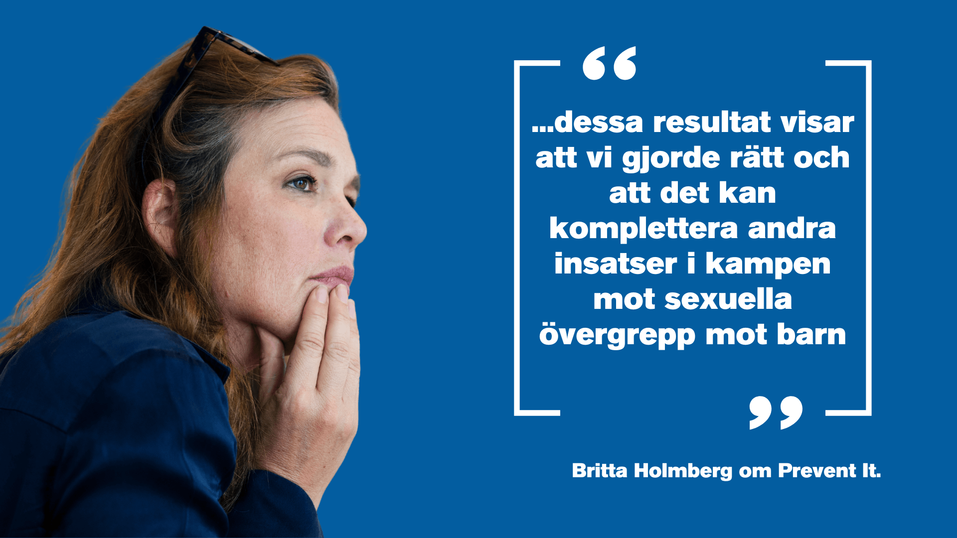 Prevent It: Tittar mindre på övergreppsmaterial efter behandlingen
