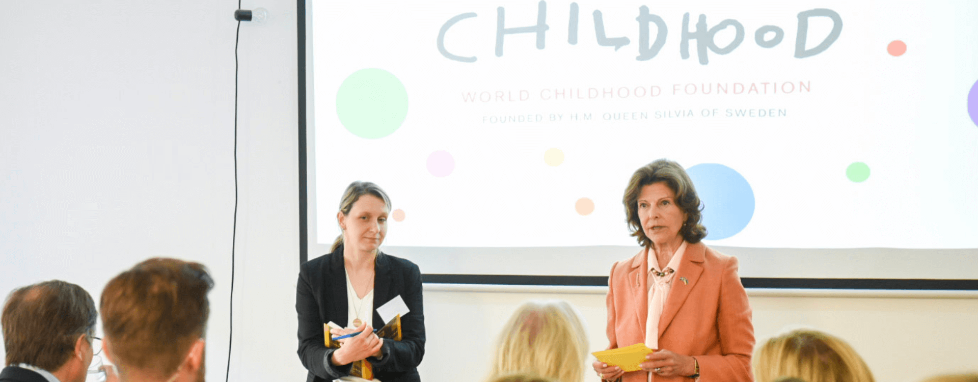 H.M Drottningen vid Childhoods styrelseresa till Polen 2023